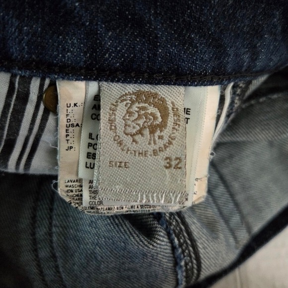 Diesel JOYZE Men's Stretch Tapered Jeans W32 L32 | Button Fly Jogger Denim Pants - Picture 11 of 15